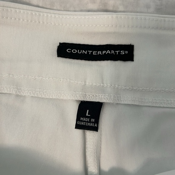 Counterparts White Scalloped Skort - Picture 6 of 11